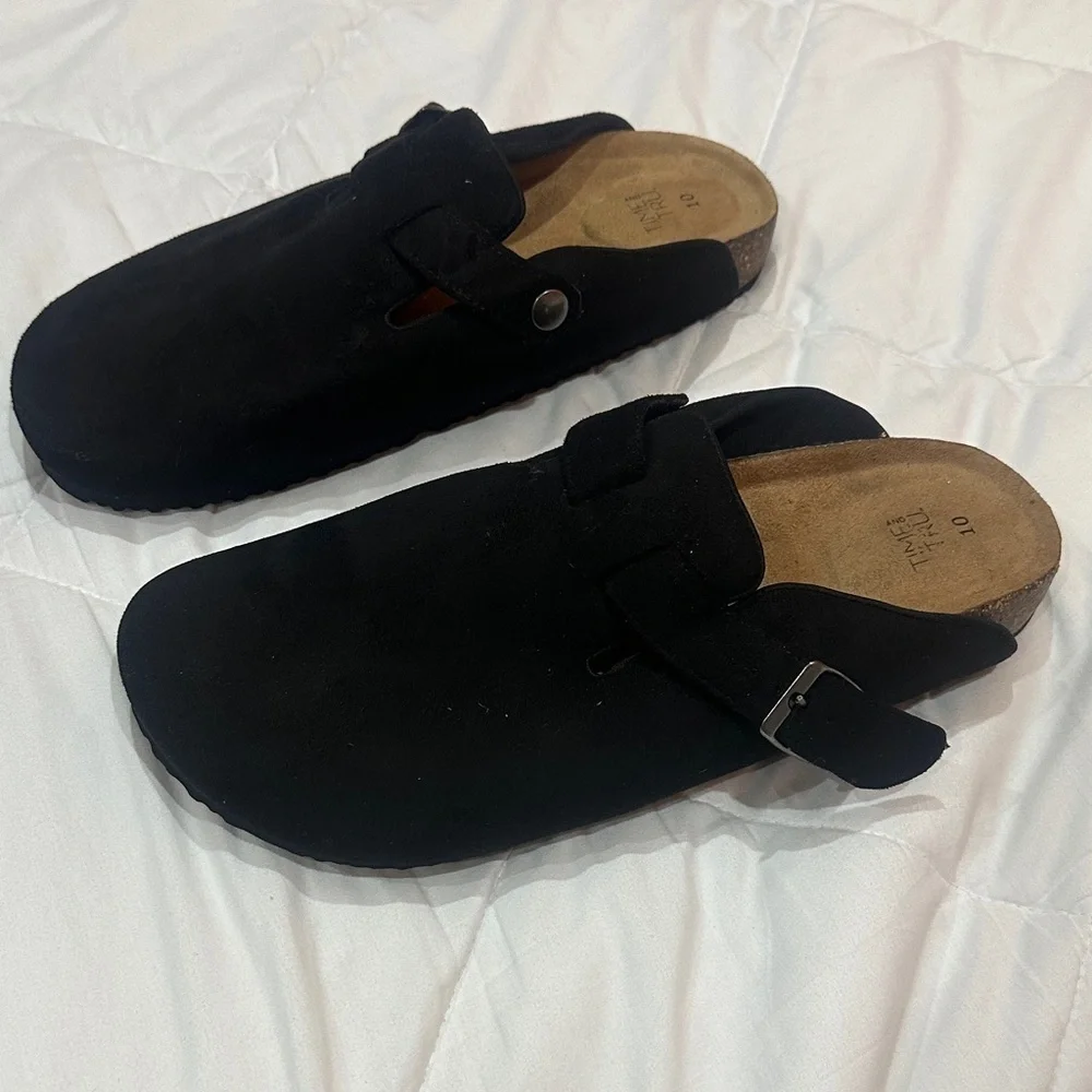 NEW Men's Black Slip-On Shoes size 10